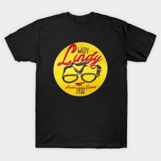 Lady Lindy • Amelia Earhart • "Greatest Female Flyer" T-Shirt